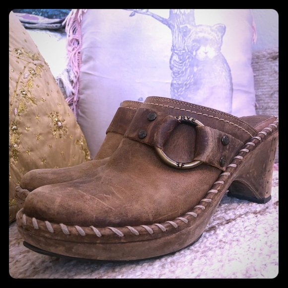 Frye Shoes - Gorgeous FRYE clogs sz 10